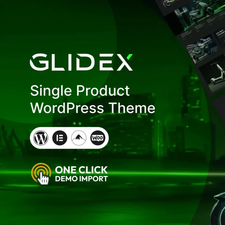 GlideX – Single Product WooCommerce Theme