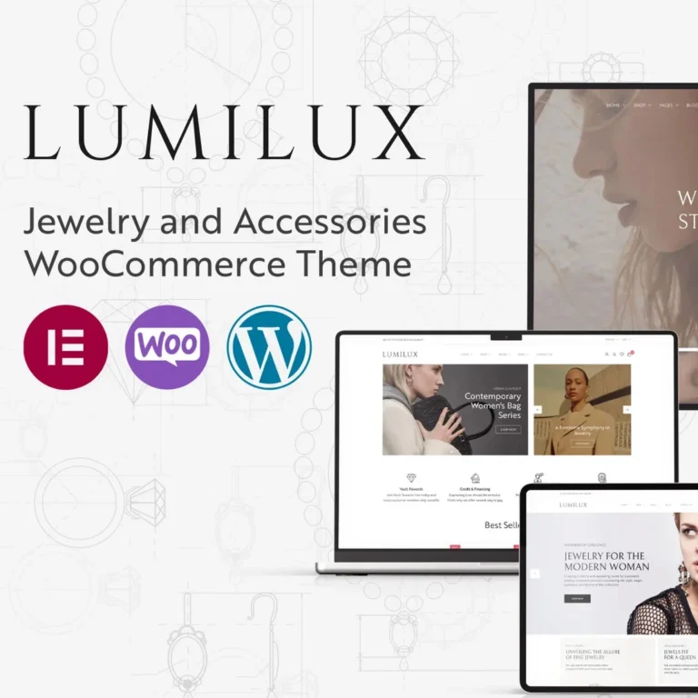 Lumilux – Jewelry and Accessories WooCommerce Them