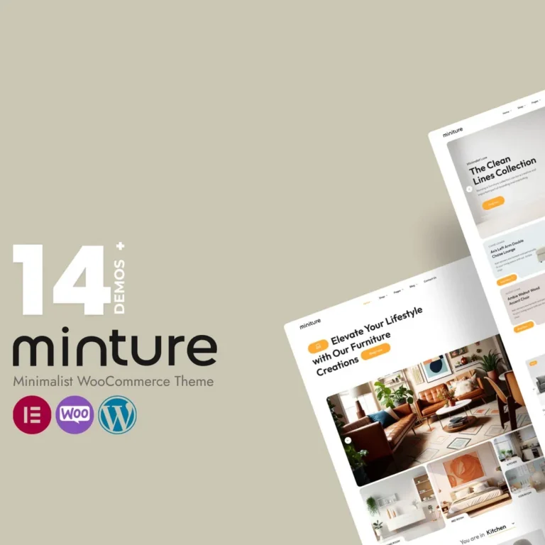 Miniture – Minimalist WooCommerce Theme