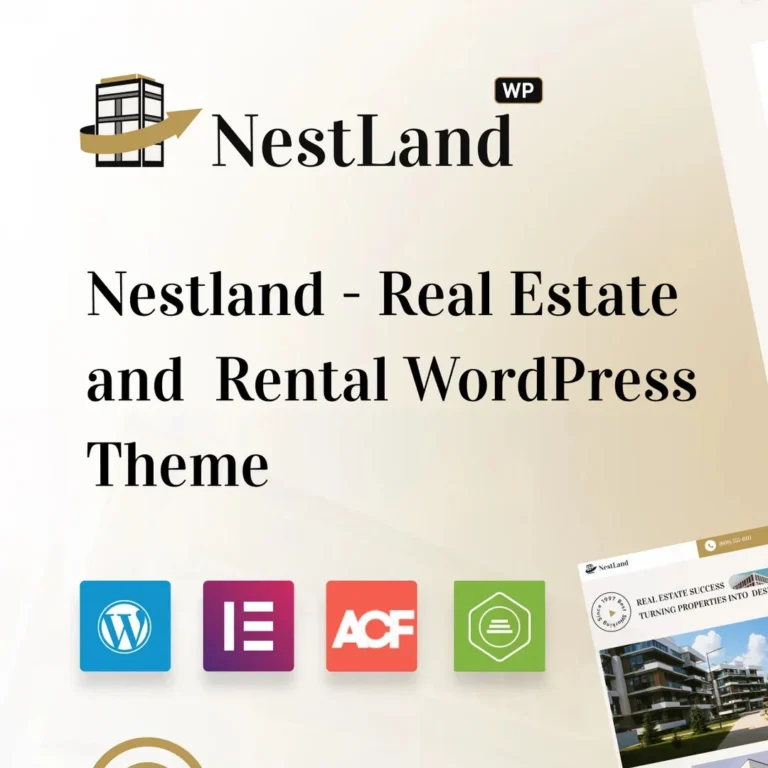 NestLand – Real Estate WordPress Theme
